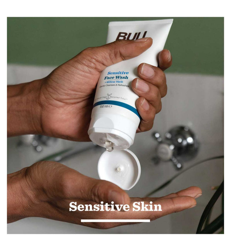 Bulldog Sensitive Face Wash for Men 150ml - British product