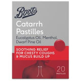 Boots catarrh pastilles 20 pack size - British product