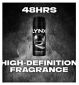 Lynx Black Deodorant Body Spray 150ml (British brand)