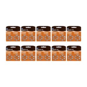 Boots hearing aid batteries 312ZA 120 pack - British product