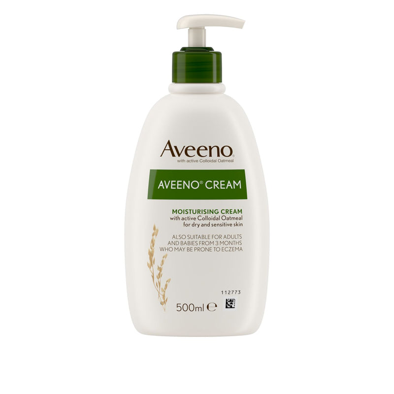 Aveeno Cream Eczema Moisturiser 500ml - British product