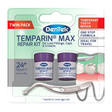 DenTek Temparin Max dental repair kit twin pack - British product