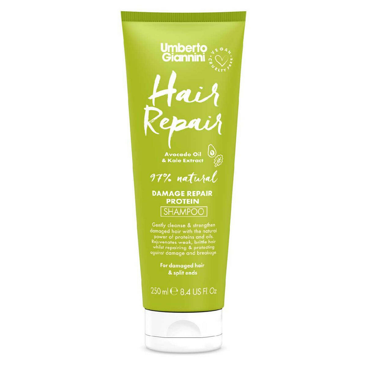 Umberto Giannini Hair Repair Protein Shampoo 250ml GOODS Boots