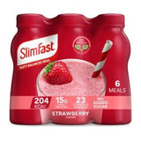 SlimFast Strawberry Flavour Shake Meal Replacement 6 x 325ml