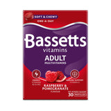 Bassetts Adult Multivitamins Raspberry & Pomegranate Flavour Pastilles 30