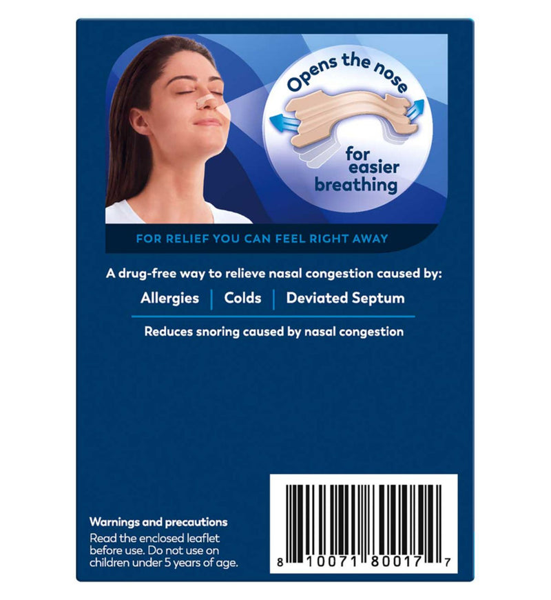 Breathe Right Original Nasal Strips 30s - British product
