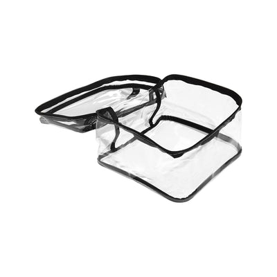 Boots Clear Vanity Case Makeup Bag 27x22x16.5cm