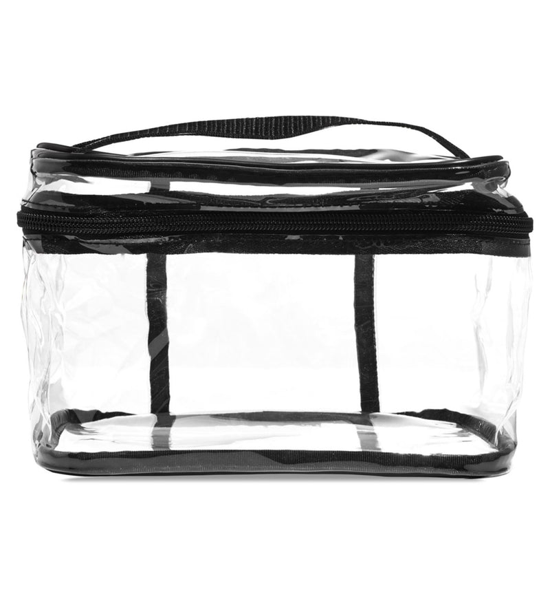 Boots Clear PVC Vanity Case Makeup Bag 27cm - British product
