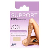 Boots Firm Support Compression Knee Highs Nude - British product