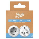 Boots European visitor to UK adapter - British product