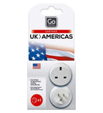 Go Travel UK to USA Canada and South America Adaptor
