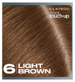 Clairol Root Touch-Up permanent hair dye 6 Light Brown 30ml, imported from the UK