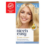Clairol Nice'n Easy Crème Oil Infused Permanent Hair Dye SB2 Ultra Light Cool Summer Blonde 177ml