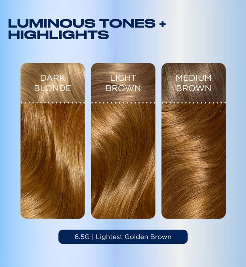 Clairol Nice'n Easy Lightest Golden Brown Hair Dye 177ml - British product