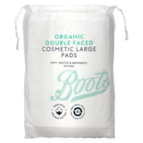 Organic Double Faced Cotton Wool Pads 50 Pack, imported from the UK
