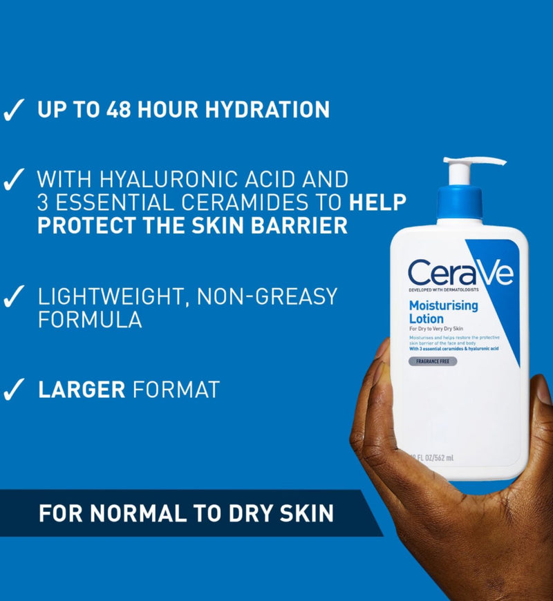 CeraVe moisturising lotion face and body 236ml - British product