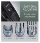 Panasonic wet and dry electric beard hair body trimmer, imported from the UK