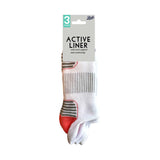Boots Active Cotton Liners 3 Pair Pack Shoe Insoles Size 4-7