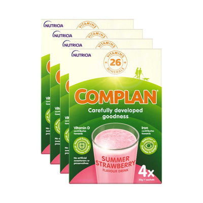 Boisson nutritionnelle Complan Fraise 16 sachets