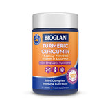 Bioglan Turmeric Curcumin High Strength Tablets 30 Tablet Pack