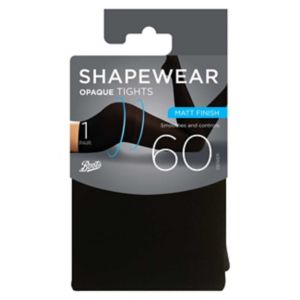 Boots opaque bodyshaping tights Black XL - British product