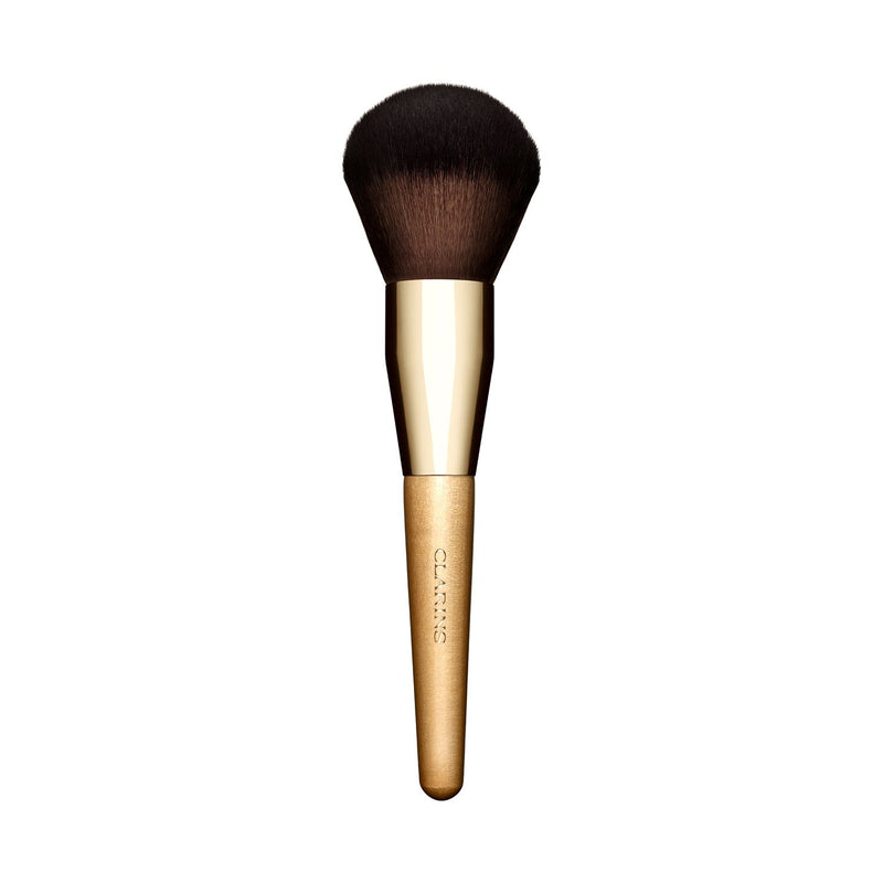 Clarins powder brush with soft bristles - British product