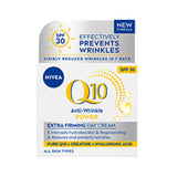 NIVEA Q10 Anti-Wrinkle Day Cream SPF30 50ml, imported from the UK