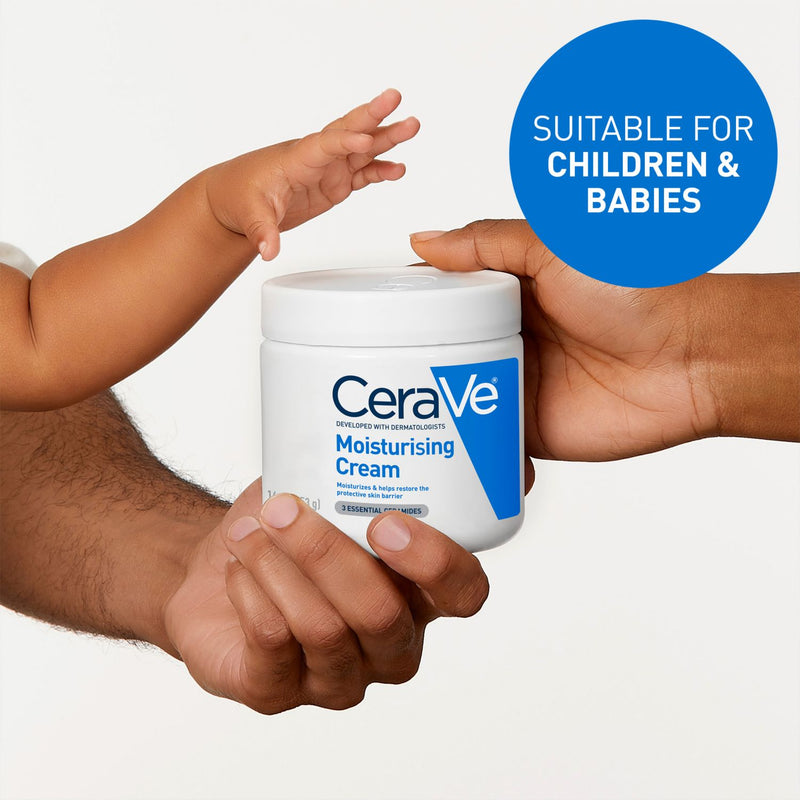 CeraVe Moisturising Cream with Hyaluronic Acid 340g - British product