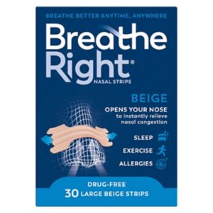 Breathe Right nasal strips original large 30 - British product