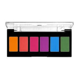 NYX Ultimate Edit Petite Eyeshadow Palette Brights travel-size makeup palette six shades