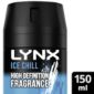 Lynx deodorant body spray ice chill 150ml, UK version