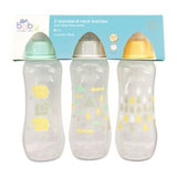Boots Baby Standard Neck Bottle Patterned 3 Pack 260ml - British product