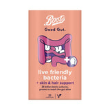 Boots Good Gut Live Friendly Bacteria Skin Hair Support Food Supplement 30 Capsules