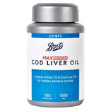 Boots Max Strength Cod Liver Oil 1000mg 180 Capsules - British product