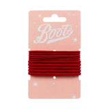 Boots Kids Ponybands Red Pack of 10 Hair Bands