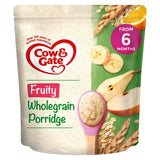 Cow & Gate Fruity Wholegrain Porridge Baby Cereal 6+ Months 125g