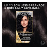 L'Oréal Paris Preference 1.0 Black Permanent Hair Dye Kit, UK version