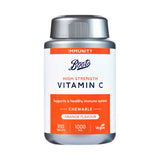 Boots Vitamin C 1000mg Orange Flavour Chewable Tablets 180 Tablets