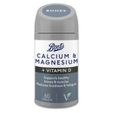 Boots Calcium + Magnesium Tablets 60 Tablets Bone Support Supplement