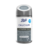 Boots Calcium Vitamins D K Chewable Tablets Vanilla 60 Count