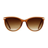 Boots Ladies Fashion Sunglasses Crystal Pale Peach Gold Frame