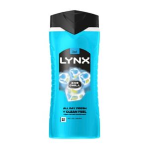 Lynx Ice Chill Shower Gel Body Cleanser 500ml