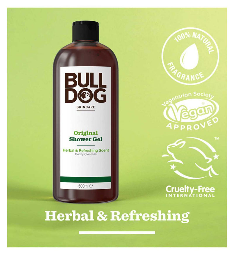 Bulldog Original Shower Gel 500ml - British product
