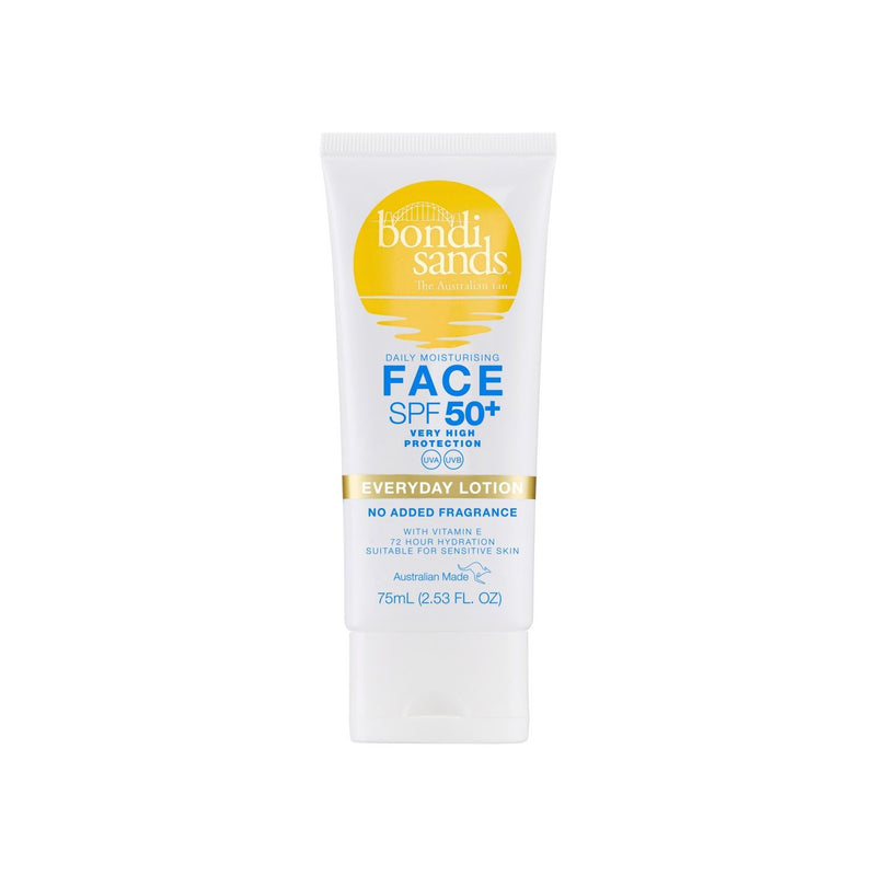 Bondi Sands Face Sunscreen Lotion Fragrance Free 75ml - British product