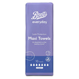 Boots everyday maxi towels night 10s - British product