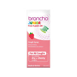 Bronchostop Junior Strawberry Flavour Cough Syrup 200ml