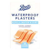 Boots waterproof plasters 20 pack assorted sizes - British product