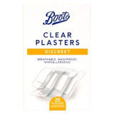Boots Discreet Clear Plasters Assorted Sizes 20 Pack