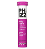 Phizz Apple Blackcurrant 3-in-1 Hydration Electrolytes and Vitamins Effervescent 20 Tablets