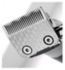 BaByliss cordless hair clipper chrome - British product